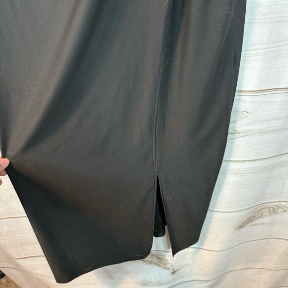 Torrid Black Bodycon Cutout Studio Knit Leg Slit Mini Dress Size 4X - Picture 10 of 10